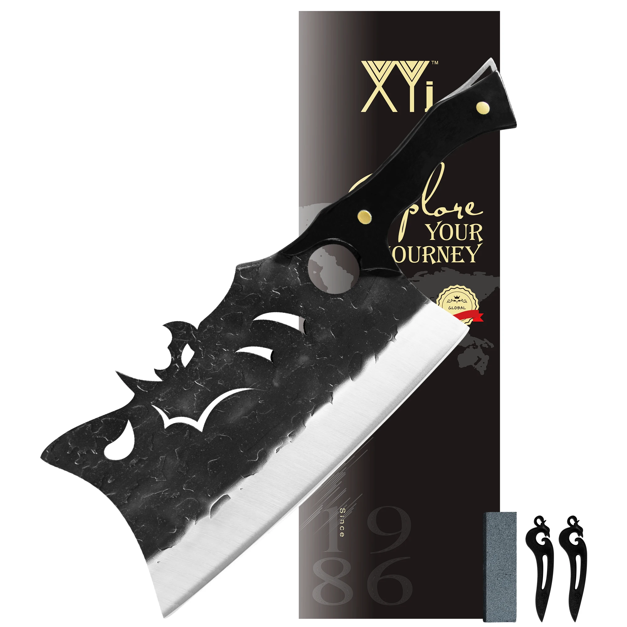 Китайский кухонный нож из нержавеющей стали, 10 дюймов, нож шеф-повара, нож ручной работы, кованые ножи мясника, инструмент с деревянной ручкой
Китайский кухонный нож из нержавеющей стали, 10 дюймов, нож шеф-повара, нож ручной работы, кованые ножи мясника, инструмент с деревянной ручкой