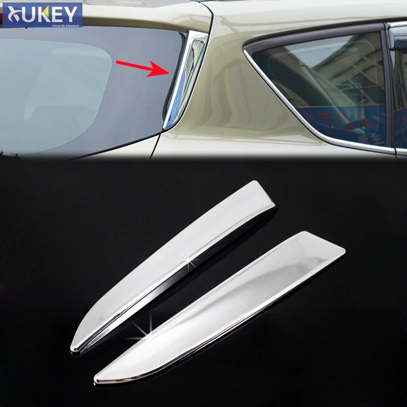 Для Ford Escape Kuga 2013 2014 2015 2016 2017 2018 хромированная крышка спойлера заднего окна багажника, боковая стойка, накладка, молдинг, гарнир 
Для Ford Escape Kuga 2013 2014 2015 2016 2017 2018 хромированная крышка спойлера заднего окна багажника, боковая стойка, накладка, молдинг, гарнир