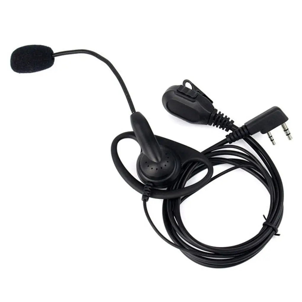 D-Shape PTT Earpiece Headset With Boom Mic for Kenwood Two Way Radio for BAOFENG Radios UV-5R 777 888s
D-Shape PTT Earpiece Headset With Boom Mic for Kenwood Two Way Radio for BAOFENG Radios UV-5R 777 888s