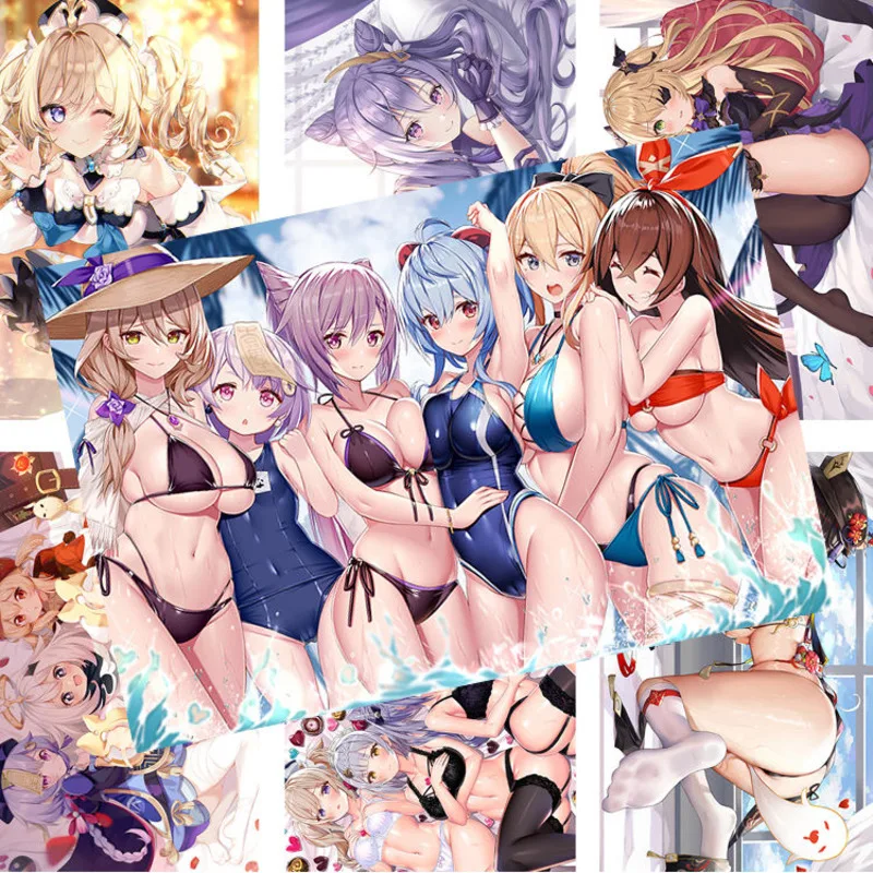 8 PCS Set Anime Poster Genshin Impact Fine Cute Poster Anime Figure Posters Wall Poster Home Wall Art Decor Stickers
8 PCS Set Anime Poster Genshin Impact Fine Cute Poster Anime Figure Posters Wall Poster Home Wall Art Decor Stickers