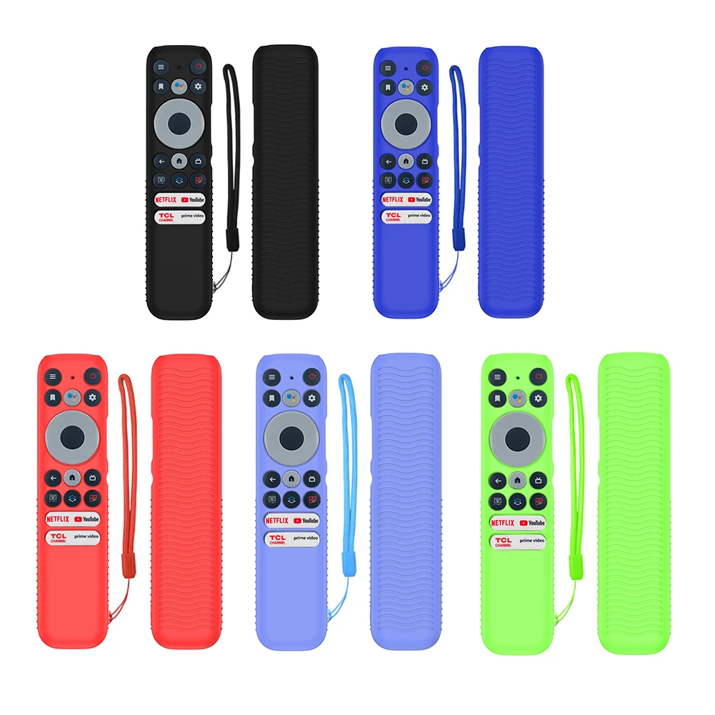 Solid Cover for TCL RC902N FMR1 TV Remote Control Protective Case Anti Slip Shockproof Protector with Lanyard
Solid Cover for TCL RC902N FMR1 TV Remote Control Protective Case Anti Slip Shockproof Protector with Lanyard