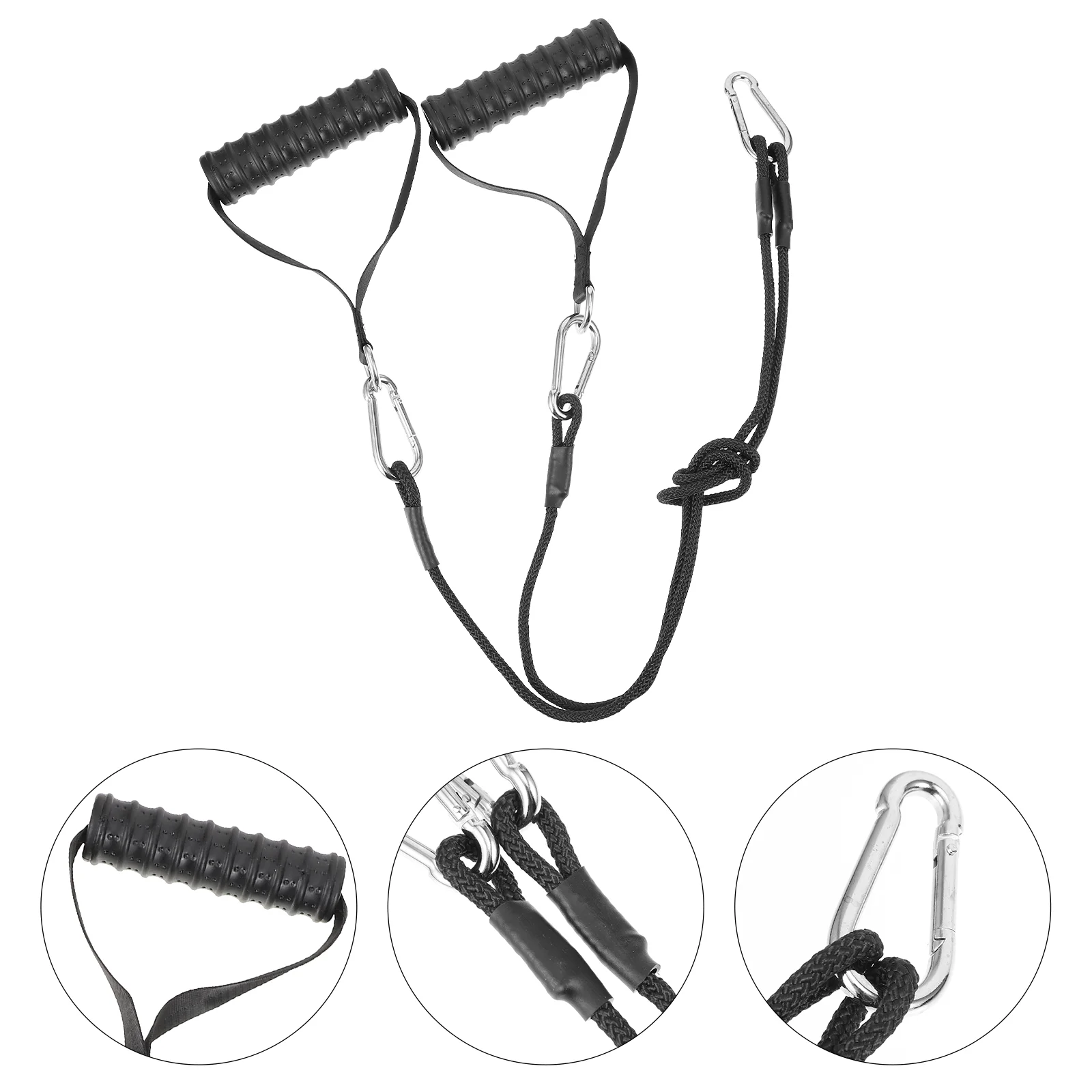 1 Set Practical Durable Portable Lightweight Tricep Pulldown Cable Pulley System Rope for Adults Men
1 Set Practical Durable Portable Lightweight Tricep Pulldown Cable Pulley System Rope for Adults Men