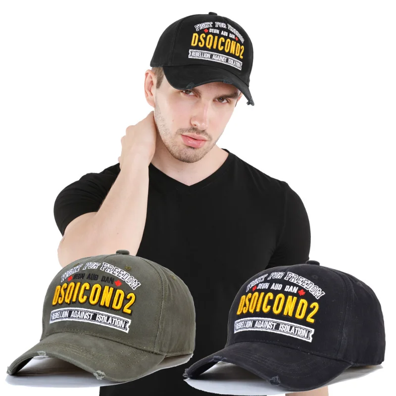 DSQ Brand Summer Baseball Caps DSQ Letter Men Women Cotton Outdoor Cap Vintage Design Hip Hop Snapback Hat Dad Sun Hat
DSQ Brand Summer Baseball Caps DSQ Letter Men Women Cotton Outdoor Cap Vintage Design Hip Hop Snapback Hat Dad Sun Hat