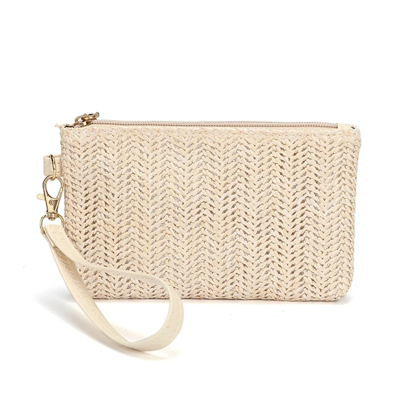 Fashion Weaving Bag Wristlet Clutch Women Money Phone Clutch Solid Straw Woven Coin Beach Wallet Card Bags Mobile phone bag
Fashion Weaving Bag Wristlet Clutch Women Money Phone Clutch Solid Straw Woven Coin Beach Wallet Card Bags Mobile phone bag