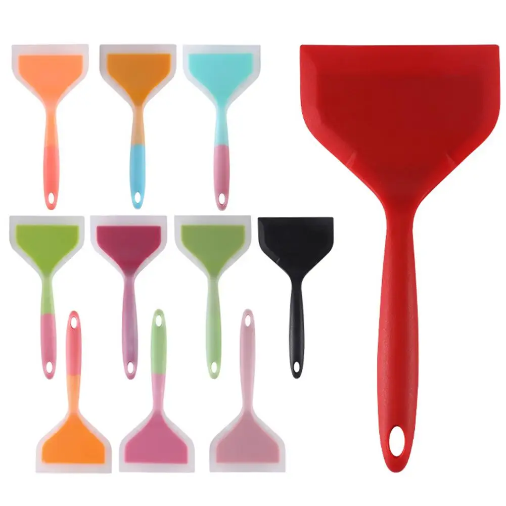 1pc Non-stick Silicone Spatulas Beef Meat Egg Cooking Spatula Kitchen Cooking Baking Scraper Pizza Shovel Food Lifters Turners
1pc Non-stick Silicone Spatulas Beef Meat Egg Cooking Spatula Kitchen Cooking Baking Scraper Pizza Shovel Food Lifters Turners