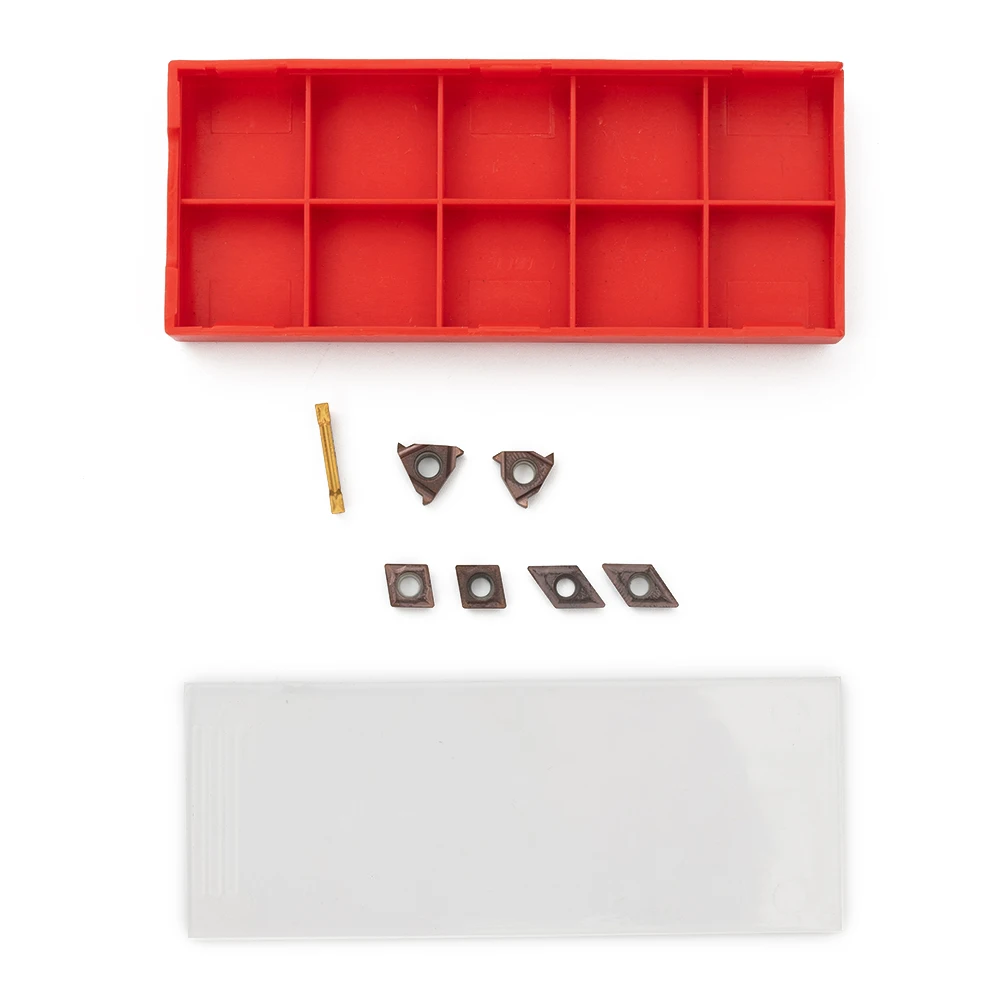 Turning Insert Carbide Insert CCMT060204 For Stainless Steel For Steel Lathe MGMN200 Tool Holder Turning 1 Set 11IR
Turning Insert Carbide Insert CCMT060204 For Stainless Steel For Steel Lathe MGMN200 Tool Holder Turning 1 Set 11IR