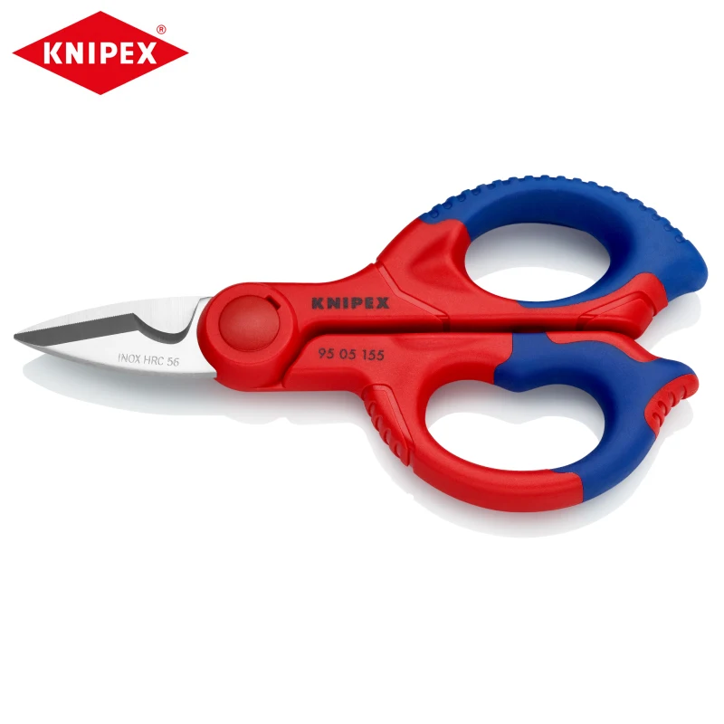 Ножницы для электриков KNIPEX 95 05 155 SB, 155 мм, 6,1 дюйма, армированное стекловолокно
Ножницы для электриков KNIPEX 95 05 155 SB, 155 мм, 6,1 дюйма, армированное стекловолокно