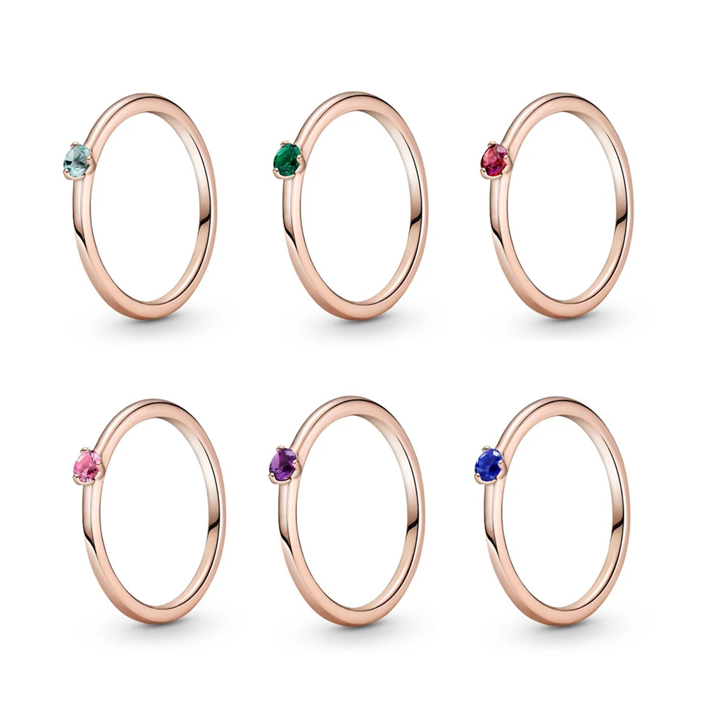 Fits Pandora 925 Sterling Silver New Ring in Rose Gold with Coloured Gemstones for Women's Banquet or Anniversary Gift
Fits Pandora 925 Sterling Silver New Ring in Rose Gold with Coloured Gemstones for Women's Banquet or Anniversary Gift