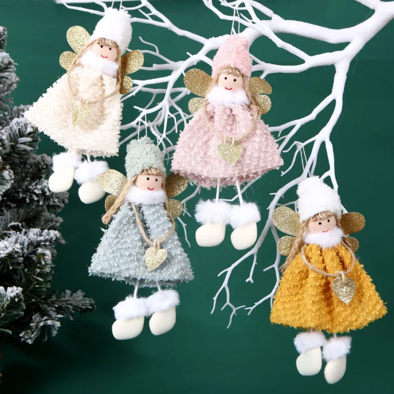 Navidad Xmas Tree Pendant Ornaments 2023 New Year Gifts Christmas Angel Dolls Christmas Decoration For Home Natal Decorations
Navidad Xmas Tree Pendant Ornaments 2023 New Year Gifts Christmas Angel Dolls Christmas Decoration For Home Natal Decorations
