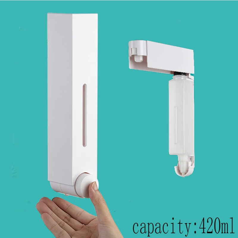Euro Style Soap Dispenser Soap Dispenser Manual Wall-Mounted, 300ml Hotel Bathroom Soap Dispenser Hand Sanitizer Bottle
Euro Style Soap Dispenser Soap Dispenser Manual Wall-Mounted, 300ml Hotel Bathroom Soap Dispenser Hand Sanitizer Bottle