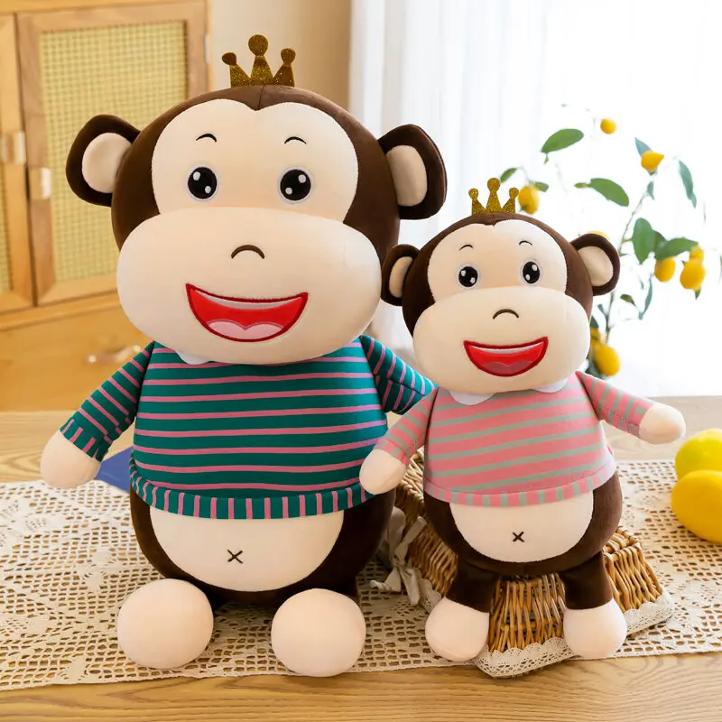 Cute monkey plush toys sleep with dolls dolls girlfriends boys and girls couple dolls children’s bed gifts
Cute monkey plush toys sleep with dolls dolls girlfriends boys and girls couple dolls children’s bed gifts