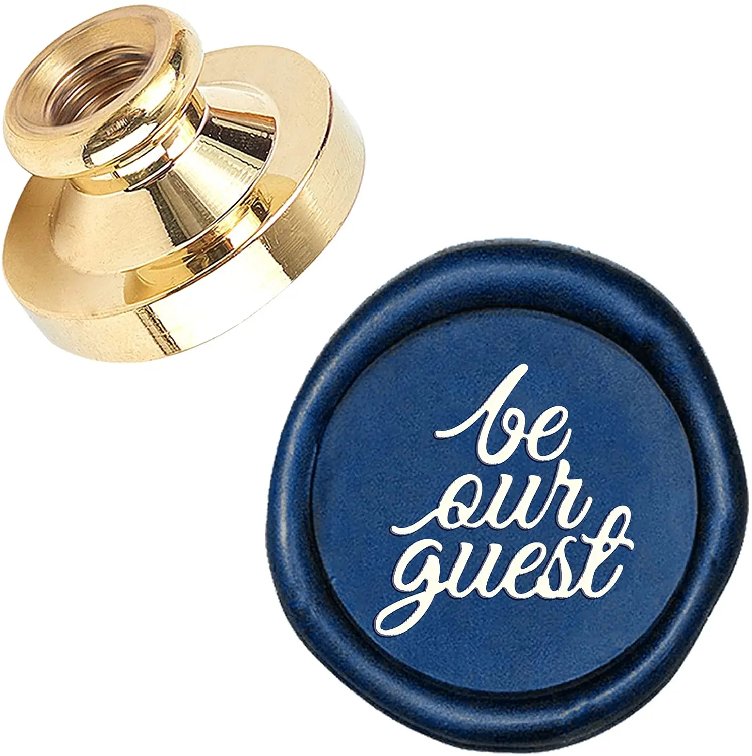 Our Guest 1 Wax Seal Stamp Head Replacement 25mm Vintage Sealing Wax Stamp Heads Only No Handle for Envelopes Cards Invitations 
Our Guest 1 Wax Seal Stamp Head Replacement 25mm Vintage Sealing Wax Stamp Heads Only No Handle for Envelopes Cards Invitations