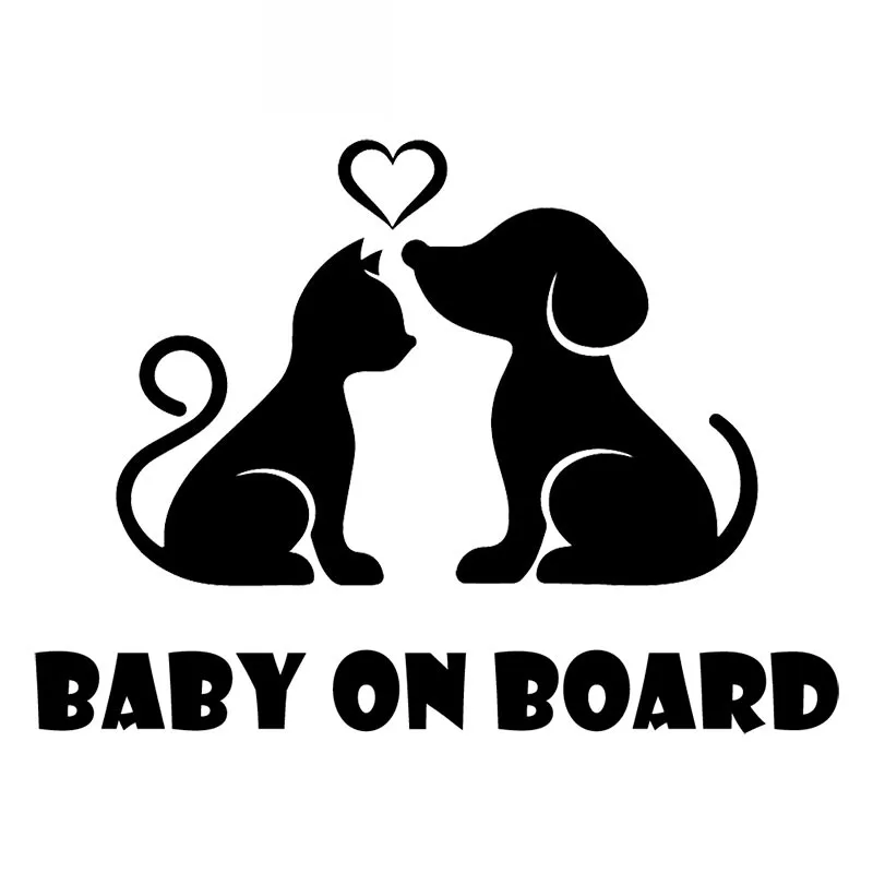 CreativCar Sticker Cat Dog Pet Love Creative Trunk Decal Baby Car Fashion Car Sticker Waterproof 17cm*13cm
CreativCar Sticker Cat Dog Pet Love Creative Trunk Decal Baby Car Fashion Car Sticker Waterproof 17cm*13cm