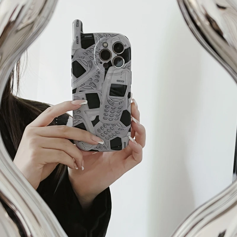 Fashion Retro Classic Nokia Mobile Phone Pattern Phone Case For iPhone 12 13 11 Pro Max Xr X Xs Xsmax Cute Silicone Soft Cover
Fashion Retro Classic Nokia Mobile Phone Pattern Phone Case For iPhone 12 13 11 Pro Max Xr X Xs Xsmax Cute Silicone Soft Cover