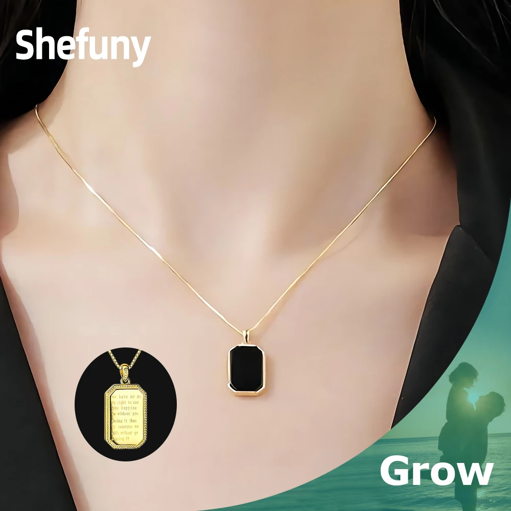 Shefuny 925 Sterling Silver Retro Square Choker Chain Black Zirconia Necklace For Women Fine Jewelry Engagement Gift Free Ship
Shefuny 925 Sterling Silver Retro Square Choker Chain Black Zirconia Necklace For Women Fine Jewelry Engagement Gift Free Ship