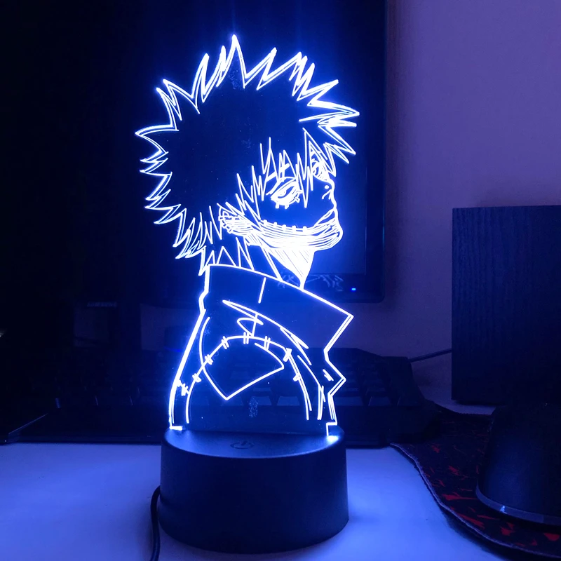 Мой герой Академия Dabi 3D лампа аниме светодиодный светильник для спальни Декор крутой Рождественский подарок для Него Rgb светильник Ник Dabi
Мой герой Академия Dabi 3D лампа аниме светодиодный светильник для спальни Декор крутой Рождественский подарок для Него Rgb светильник Ник Dabi