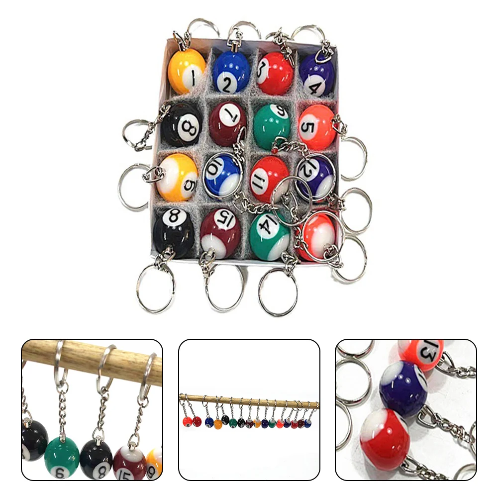Fashion Creative Billiard Ball KeyChain Table Ball Key Ring Snooker Ball Key Rings Snooker Cue Resin Ball Jewelry Gift
Fashion Creative Billiard Ball KeyChain Table Ball Key Ring Snooker Ball Key Rings Snooker Cue Resin Ball Jewelry Gift