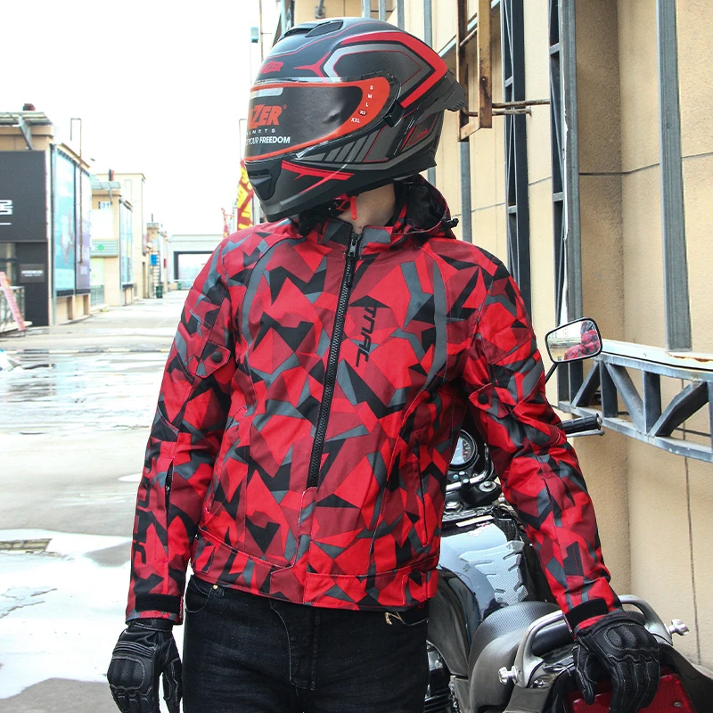 Мотоциклетная куртка, зимняя мотоциклетная куртка для мотокросса, светоотражающая мотоциклетная ветрозащитная износостойкая одежда для верховой езды, защитное снаряжение 
Мотоциклетная куртка, зимняя мотоциклетная куртка для мотокросса, светоотражающая мотоциклетная ветрозащитная износостойкая одежда для верховой езды, защитное снаряжение