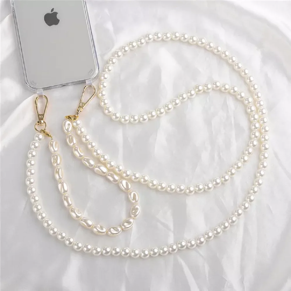 Crossbody Lanyard Necklace Pearl Bracelet Phone Case with Chain for Iphone 13 12 11 Pro Max XR X XS 6S 7 8 Plus Cover with Strap
Crossbody Lanyard Necklace Pearl Bracelet Phone Case with Chain for Iphone 13 12 11 Pro Max XR X XS 6S 7 8 Plus Cover with Strap