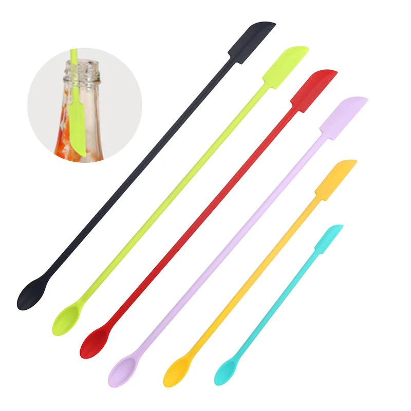 3Pcs Creative Mini Silicone Tip Spatula Set Lengthened Bottle Jam Double-Headed Spatula Cosmetic Fondant Mold Baking Accessories
3Pcs Creative Mini Silicone Tip Spatula Set Lengthened Bottle Jam Double-Headed Spatula Cosmetic Fondant Mold Baking Accessories