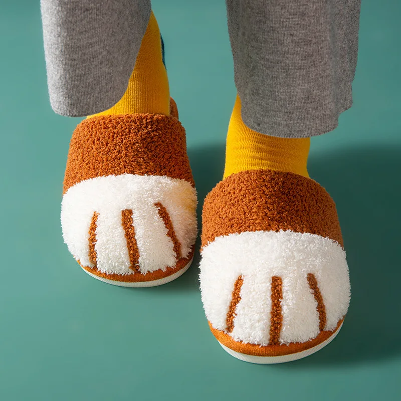 2022 New Wool Shoes Cotton Slippers Women's Winter Home Cartoon Cute Cat Claw Warm Indoor Couple Casual Slippers Chaussons Plats
2022 New Wool Shoes Cotton Slippers Women's Winter Home Cartoon Cute Cat Claw Warm Indoor Couple Casual Slippers Chaussons Plats
