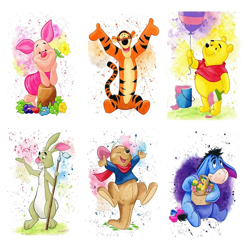 Алмазная вышивка «сделай сам» Disney, полноразмерная картина из мультфильмов Винни-Пух, квадратная круглая Стразы, декоративное искусство, Ll100
Алмазная вышивка «сделай сам» Disney, полноразмерная картина из мультфильмов Винни-Пух, квадратная круглая Стразы, декоративное искусство, Ll100