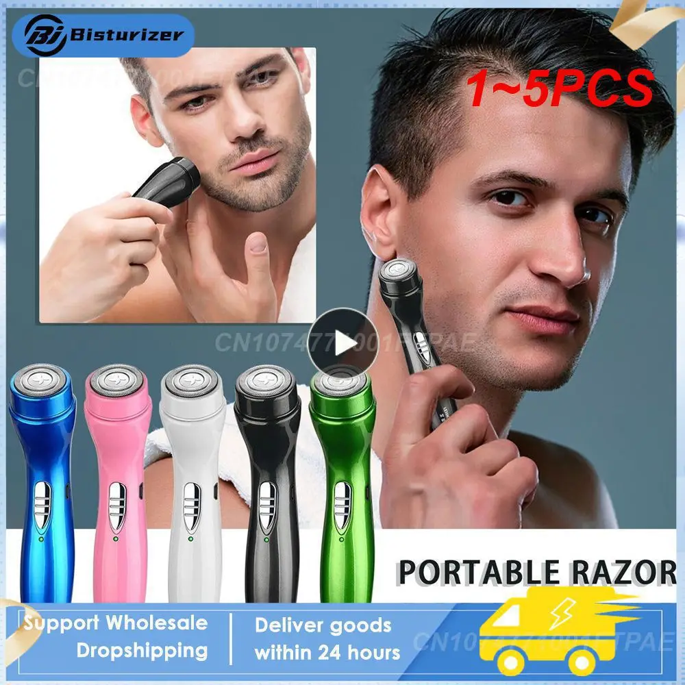 1 ~ 5 шт. мини-электробритва Автоматическая Мужская бритва триммер Портативный нож для бороды безопасные головки машинка для бритья волос для мужчин 
1 ~ 5 шт. мини-электробритва Автоматическая Мужская бритва триммер Портативный нож для бороды безопасные головки машинка для бритья волос для мужчин