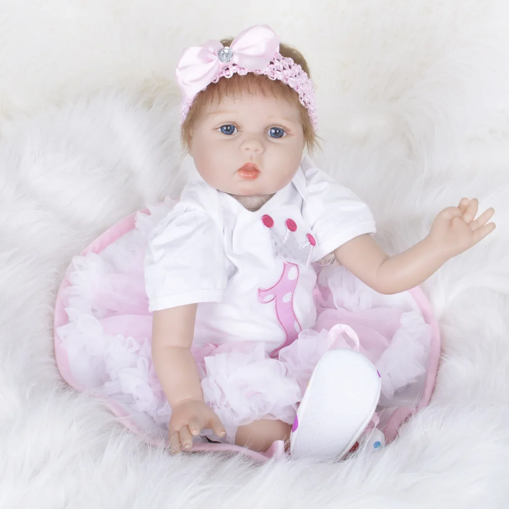 22" Bebe Boy Reborn Dolls Cotton Body Reborn Baby Girl Doll Toys Baby Newborn Dolls Children Gift
22" Bebe Boy Reborn Dolls Cotton Body Reborn Baby Girl Doll Toys Baby Newborn Dolls Children Gift