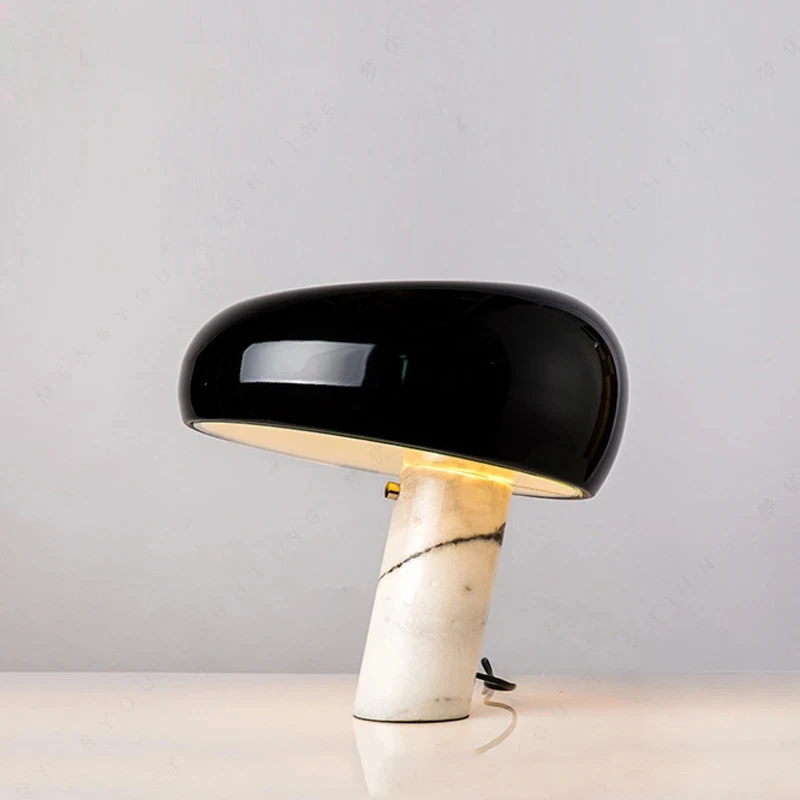 Mushroom Table Lamp Marble Kid Study LED Desk Light Household Black Bedside Living Bedroom Decor Cute Italian Snoopy Night Light
Mushroom Table Lamp Marble Kid Study LED Desk Light Household Black Bedside Living Bedroom Decor Cute Italian Snoopy Night Light