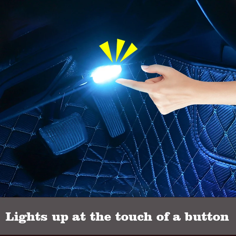 Car LED Ambient Light Interior Lighting Atmosphere Lamp For Armrest Box Trunk Switch Touch Control Wireless Mini LED Foot Lights
Car LED Ambient Light Interior Lighting Atmosphere Lamp For Armrest Box Trunk Switch Touch Control Wireless Mini LED Foot Lights