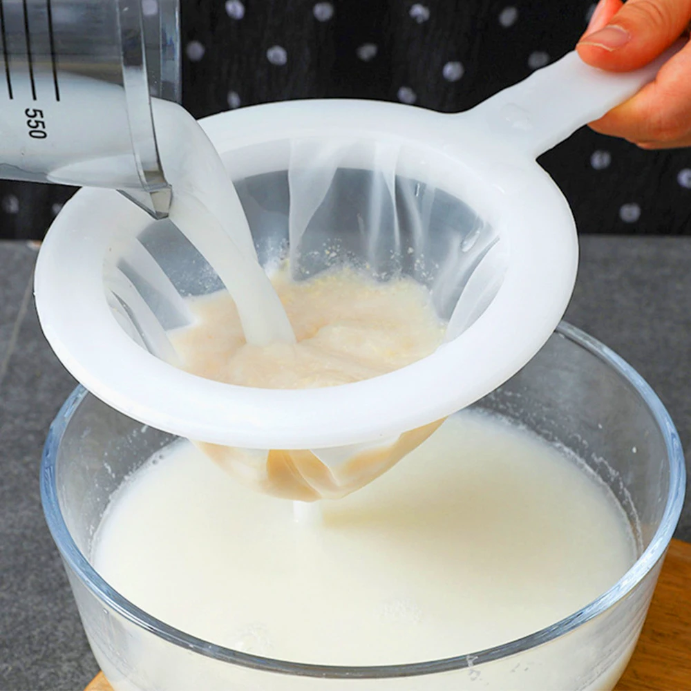 Kitchen Soy Milk Filter Superfine Sleeve Mesh Strainer Nylon Mesh Colanders for Juice Coffee Yogurt Strainers Bar Kitchen Tools
Kitchen Soy Milk Filter Superfine Sleeve Mesh Strainer Nylon Mesh Colanders for Juice Coffee Yogurt Strainers Bar Kitchen Tools