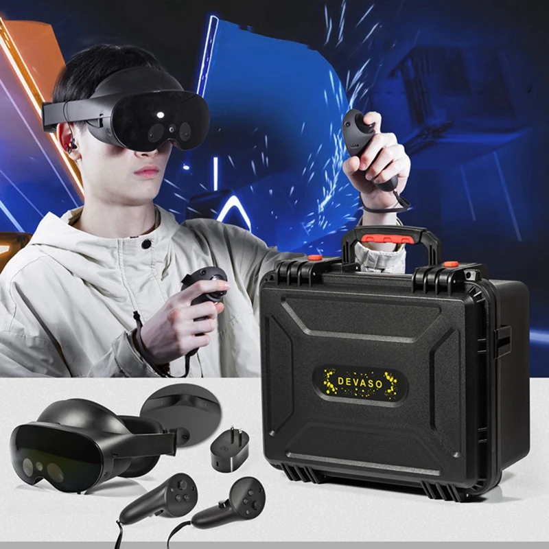 Storage Bag Portable Suitcase Boxes Waterproof Box VR Headset Travel Carrying Case Storage Box Bag For Meta Quest Pro
Storage Bag Portable Suitcase Boxes Waterproof Box VR Headset Travel Carrying Case Storage Box Bag For Meta Quest Pro