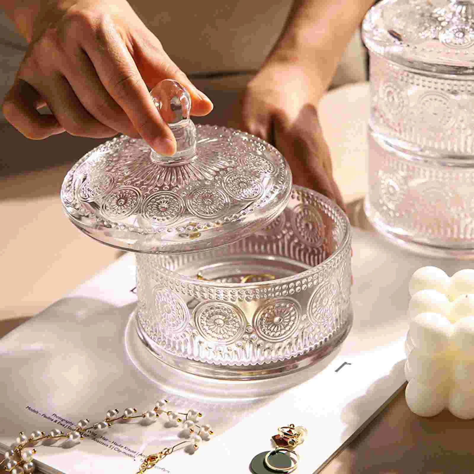 Box Candyjar Jewelry Embossed Bowl Jars Party Cookie Storage Wedding Container Canister Sugar Gift Favor Apothecary Tank Can
Box Candyjar Jewelry Embossed Bowl Jars Party Cookie Storage Wedding Container Canister Sugar Gift Favor Apothecary Tank Can
