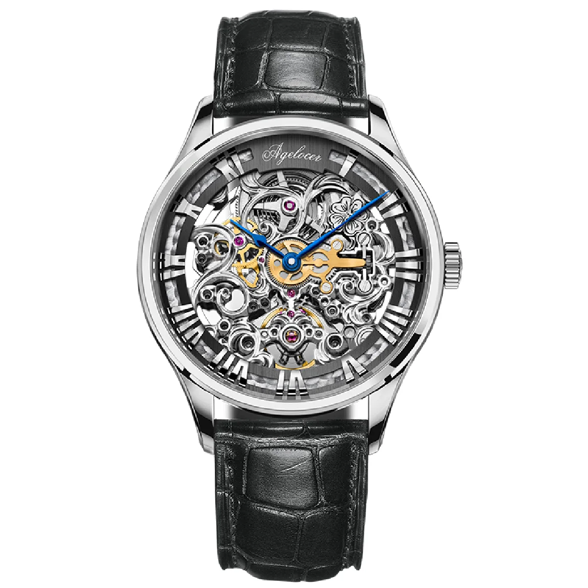AGELOCER Original Brand Men Automatic Mechanical Watch Skeleton Military Relogio Male Montre Men Watches Relojes Hombre
AGELOCER Original Brand Men Automatic Mechanical Watch Skeleton Military Relogio Male Montre Men Watches Relojes Hombre