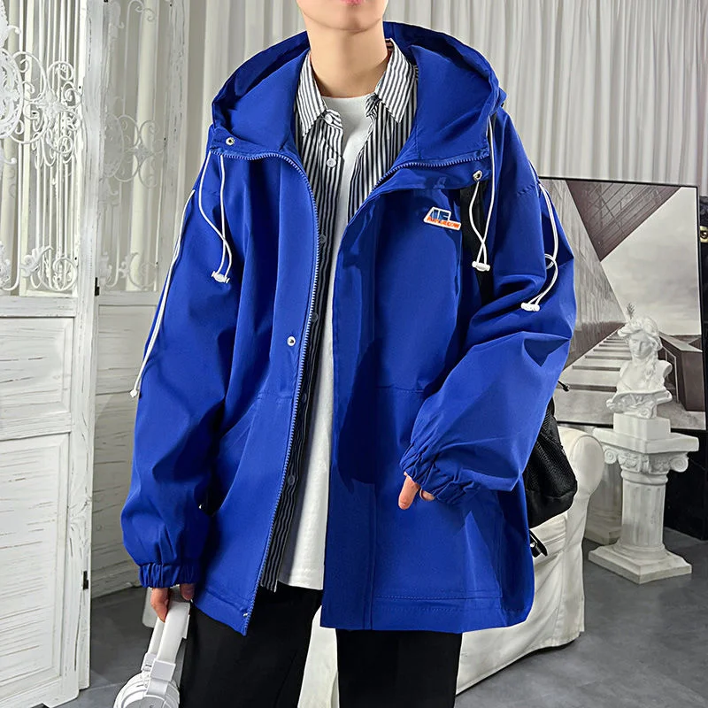 Hybskr Streetwear Letter Graphic Men Jackets Autumn Winter Hooded Male Zipper Drawstring Coats Harajuku Casual Windbreaker
Hybskr Streetwear Letter Graphic Men Jackets Autumn Winter Hooded Male Zipper Drawstring Coats Harajuku Casual Windbreaker