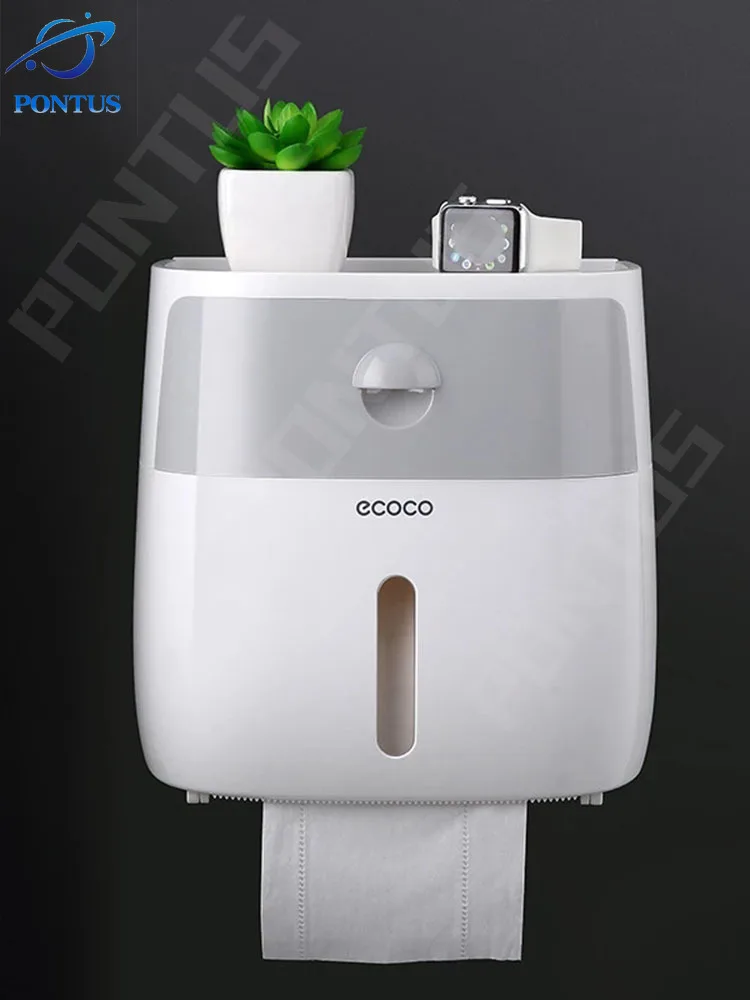 Tissue Box Double-layer Drawer Type Home Waterproof Tissue Box Plastic Toilet Papaer Holder Wall Mounted Bathroom Accessories
Tissue Box Double-layer Drawer Type Home Waterproof Tissue Box Plastic Toilet Papaer Holder Wall Mounted Bathroom Accessories