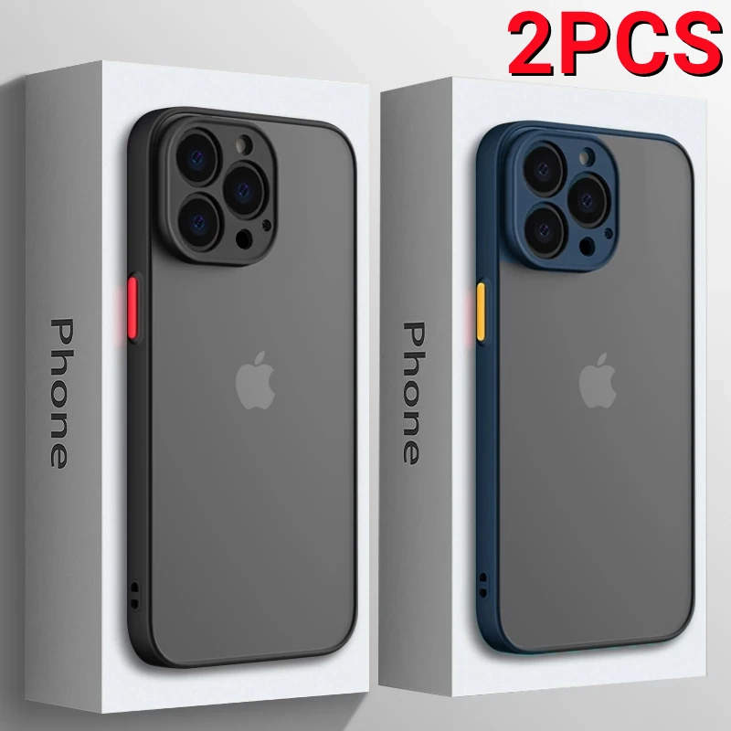 Shockproof Bumper Clear Phone Case for IPhone 13 11 12 14 Pro Max Mini 7 Plus Soft Silicon Matte Case for iPhone 14 Plus X XR XS
Shockproof Bumper Clear Phone Case for IPhone 13 11 12 14 Pro Max Mini 7 Plus Soft Silicon Matte Case for iPhone 14 Plus X XR XS