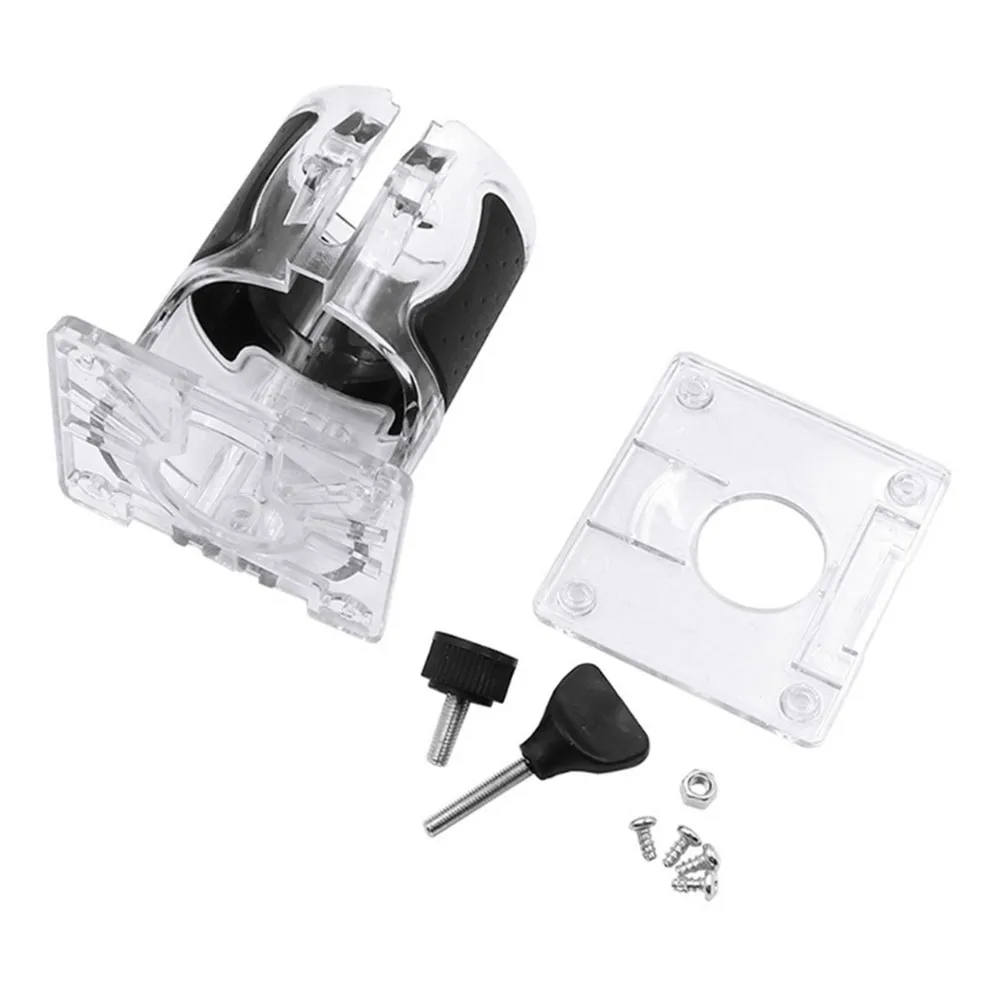Useful Durable Trimming Machine Base Assembly Base Cover Machine Plastic Transparent Trimmer Trimming Woodworking
Useful Durable Trimming Machine Base Assembly Base Cover Machine Plastic Transparent Trimmer Trimming Woodworking
