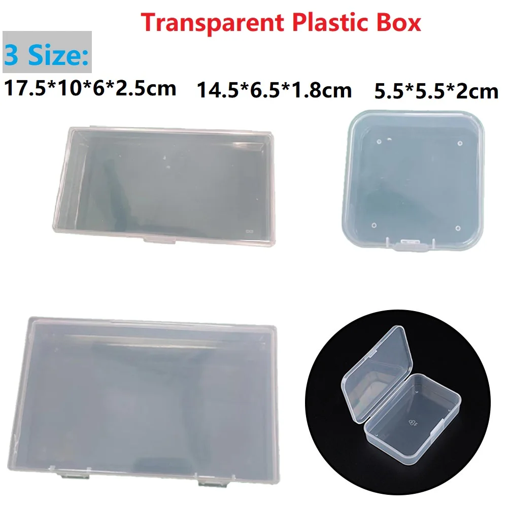 Transparent Plastic Storage Box Clear Square Multipurpose Multiple Sizes Display Case Screw Holder Case Component Box
Transparent Plastic Storage Box Clear Square Multipurpose Multiple Sizes Display Case Screw Holder Case Component Box