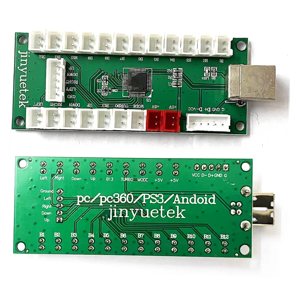 PS3/ПК/Raspberry Pi /Android 4 в 1 контрольная аркадная плата с нулевой задержкой