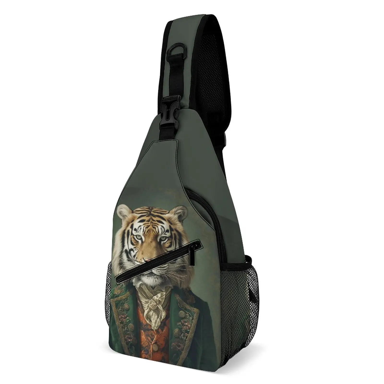 Tiger Chest Bags Unisex Dapper Amazing Portraits Graphic Shoulder Bag Kawaii High School Small Bag Hiking Workout Sling Bags
Tiger Chest Bags Unisex Dapper Amazing Portraits Graphic Shoulder Bag Kawaii High School Small Bag Hiking Workout Sling Bags