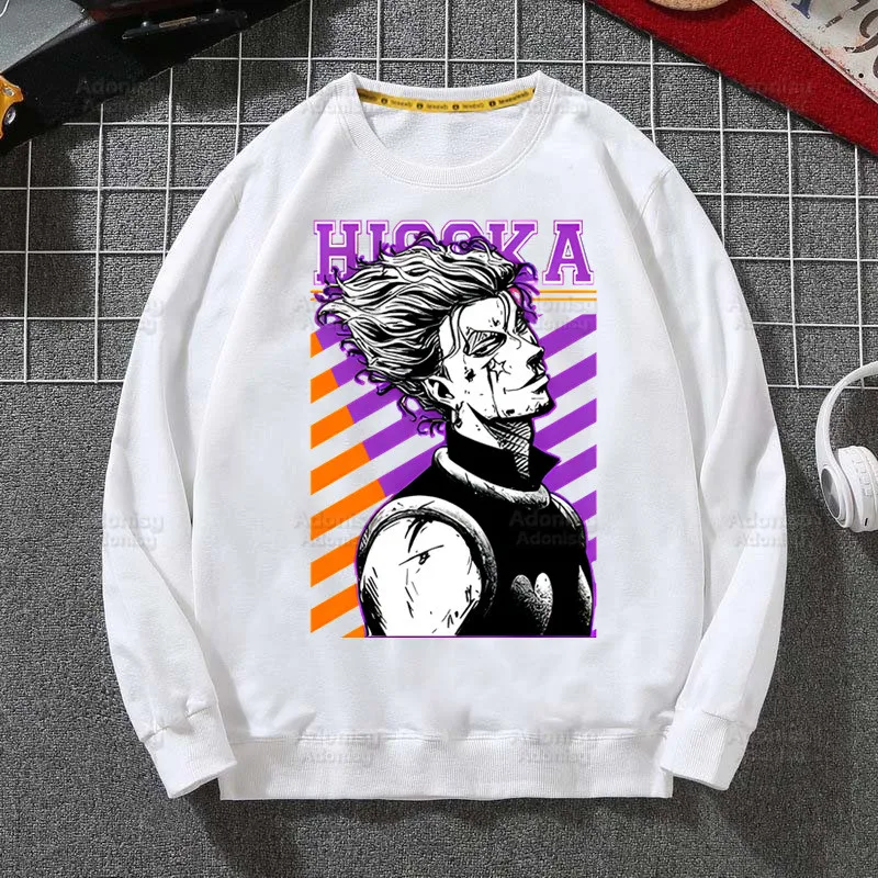 Милый Мужской свитшот Hunter X Hunter в стиле хип-хоп, толстовка Hisoka Kurapika Killua Zoldyck, пуловер с капюшоном, Толстовка на осень-зиму
Милый Мужской свитшот Hunter X Hunter в стиле хип-хоп, толстовка Hisoka Kurapika Killua Zoldyck, пуловер с капюшоном, Толстовка на осень-зиму