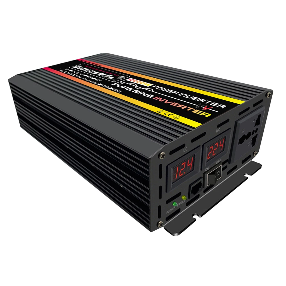 1500W Car Power Converter Transformer Pure Sine Wave Inverter DC 12V To AC 220V Power Inverter Battery Cable Car Inverters
1500W Car Power Converter Transformer Pure Sine Wave Inverter DC 12V To AC 220V Power Inverter Battery Cable Car Inverters