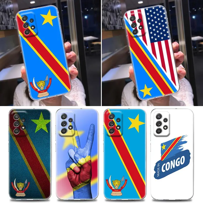 Clear Case For Samsung Galaxy A52 A51 A53 A72 A71 A73 A32 A31 A33 A41 A22 A11 Soft Cases Cover Democratic Republic Of Congo Flag
Clear Case For Samsung Galaxy A52 A51 A53 A72 A71 A73 A32 A31 A33 A41 A22 A11 Soft Cases Cover Democratic Republic Of Congo Flag