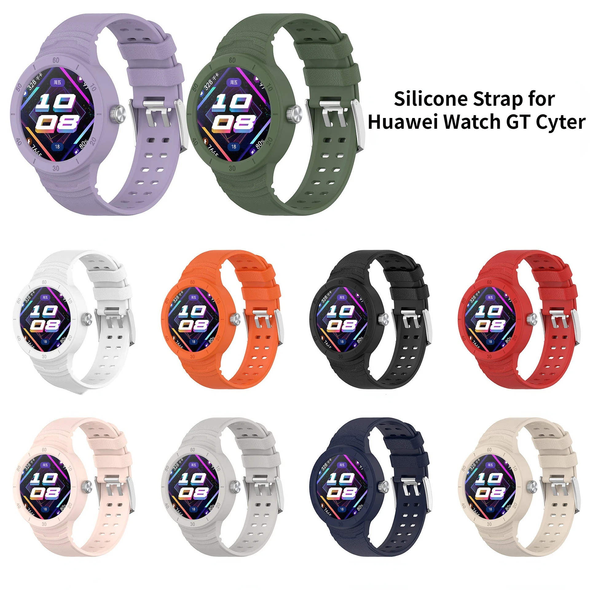 Силиконовый ремешок для Huawei Watch GT Cyter, спортивный браслет с чехлом, сменный ремешок для часов для женщин и мужчин, аксессуары для умных часов
Силиконовый ремешок для Huawei Watch GT Cyter, спортивный браслет с чехлом, сменный ремешок для часов для женщин и мужчин, аксессуары для умных часов
