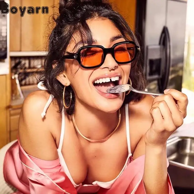 Boyarn Oculos Punk Border Glasses Cat Eye Modern Small Square Sunglasses Street Show Ins Anti Blue Light Flat Lens Euro
Boyarn Oculos Punk Border Glasses Cat Eye Modern Small Square Sunglasses Street Show Ins Anti Blue Light Flat Lens Euro