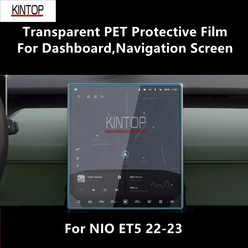 For NIO ET5 22-23 Dashboard,Navigation Screen Transparent PET Protective Film Anti-scratch Accessories Refit
For NIO ET5 22-23 Dashboard,Navigation Screen Transparent PET Protective Film Anti-scratch Accessories Refit