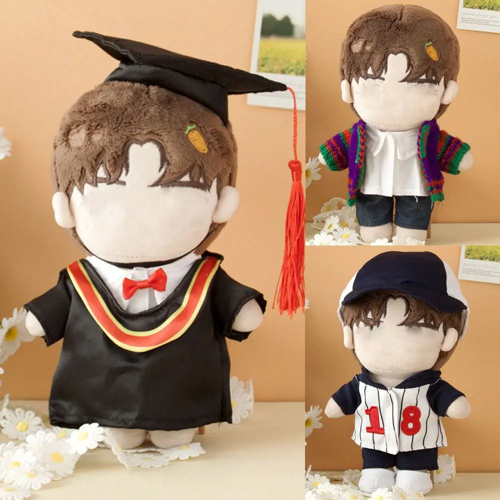 High Quality Idol Doll Outfit Cotton Stuffed Dolls Clothes Suit Shorts 20cm Doll Clothes Sweater Hoodies Mini Clothes
High Quality Idol Doll Outfit Cotton Stuffed Dolls Clothes Suit Shorts 20cm Doll Clothes Sweater Hoodies Mini Clothes
