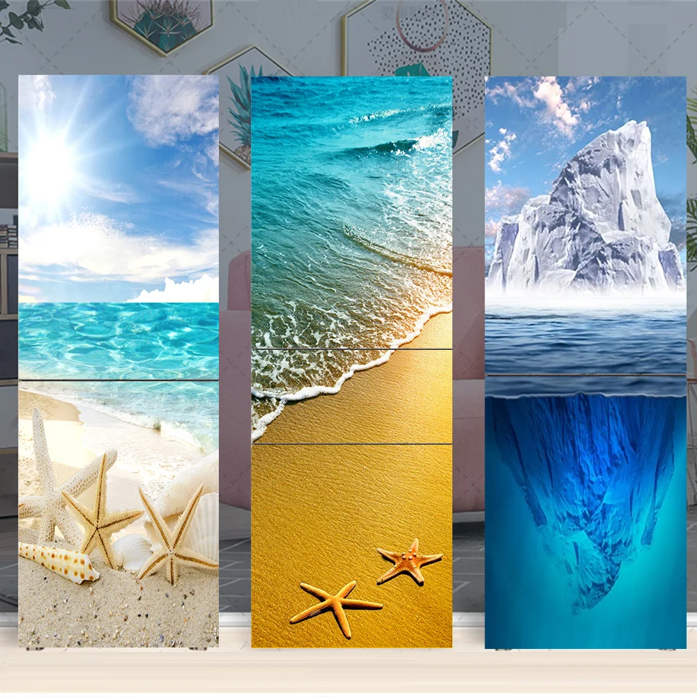Beach Ocean Iceberg Refrigerator Sticker Full Film landscape Removable Renovation Freezer Door Cover Stickers Kitchen Furniture
Beach Ocean Iceberg Refrigerator Sticker Full Film landscape Removable Renovation Freezer Door Cover Stickers Kitchen Furniture