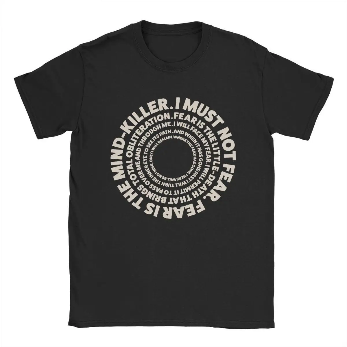 Men's Dune Litany Against Fear Design T Shirts Movie Pure Cotton Tops Funny Short Sleeve Crew Neck Tees New Arrival T-Shirt
Men's Dune Litany Against Fear Design T Shirts Movie Pure Cotton Tops Funny Short Sleeve Crew Neck Tees New Arrival T-Shirt